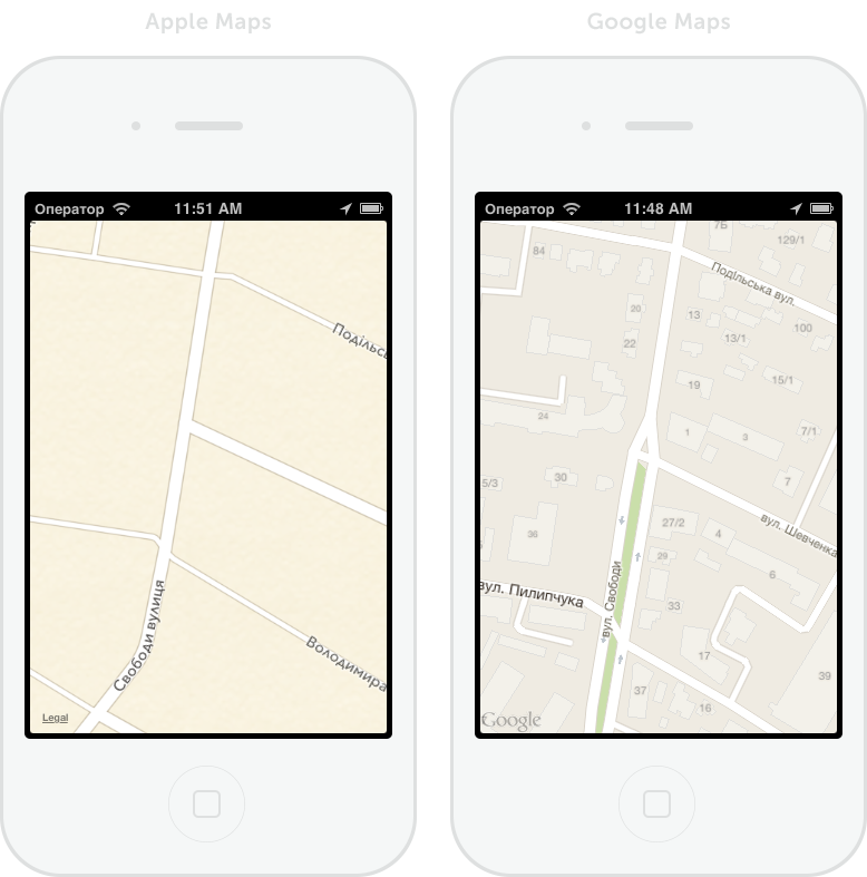 Implementing Google Maps into the application for iOS 6.0