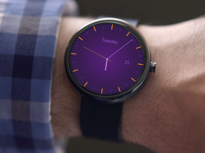 Android Wear Clock App