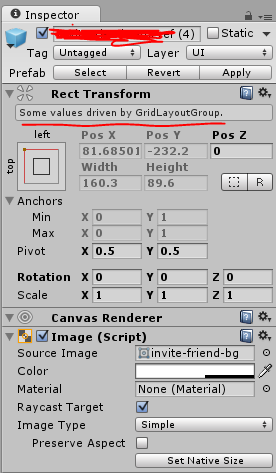 Grid Layout Group
