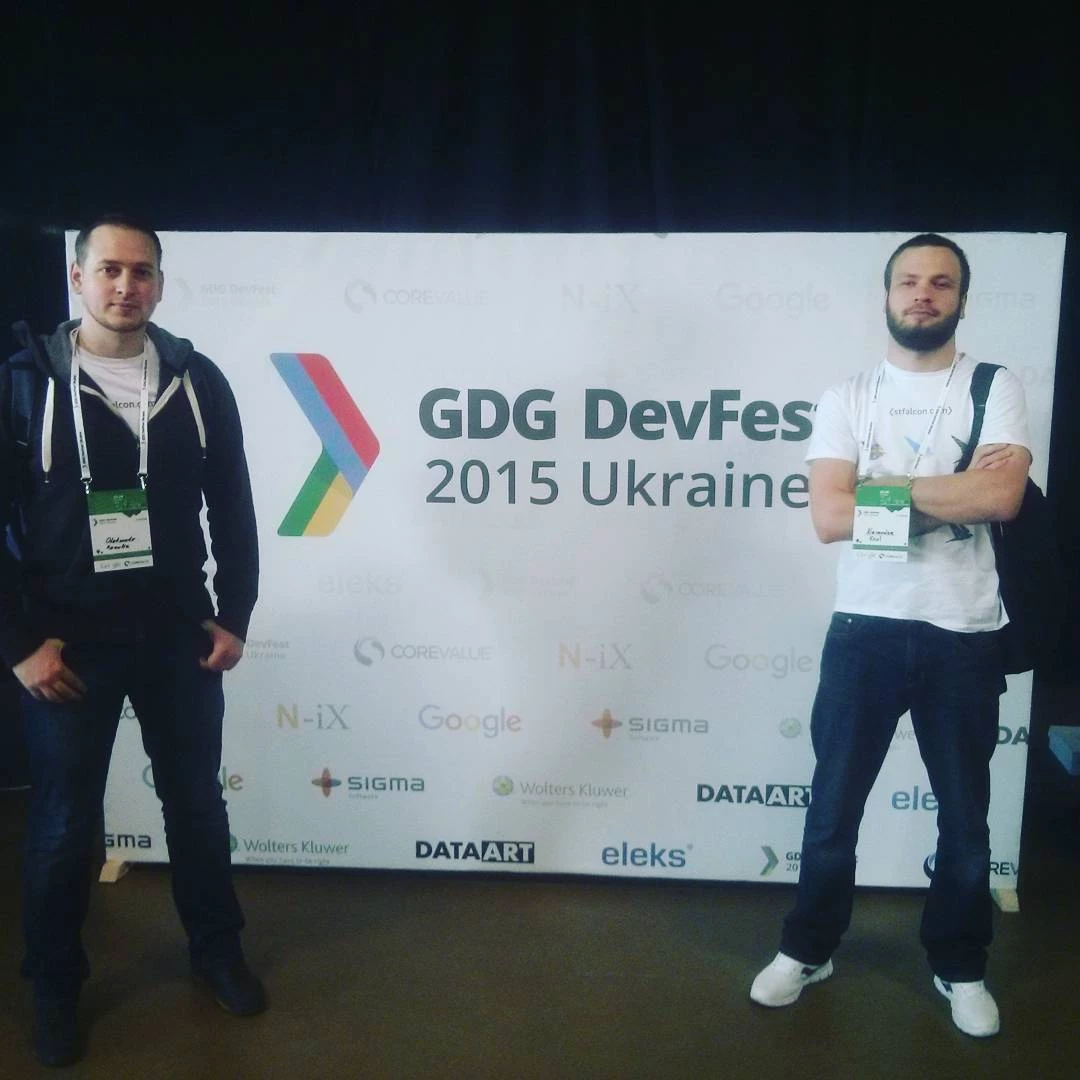 stfalcon на GDG DevFest 2015 Ukraine
