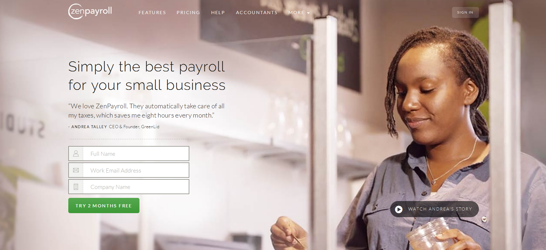 ZenPayroll startup solves the problem of payrolling