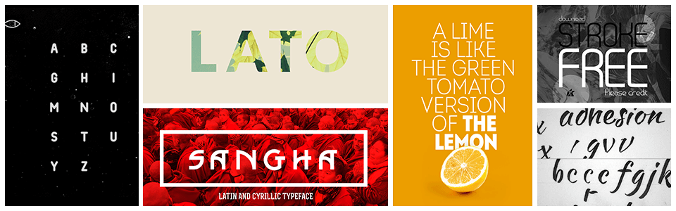 Best free fonts for designers