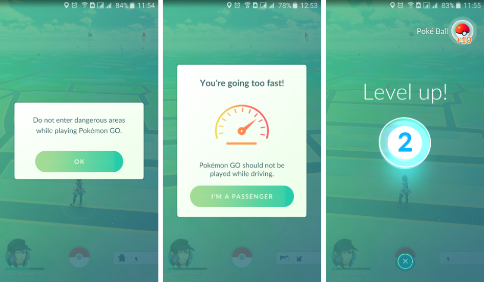 Pokemon GO notifications