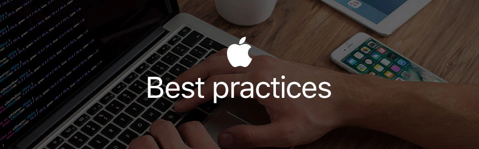 iOS development. Best practices