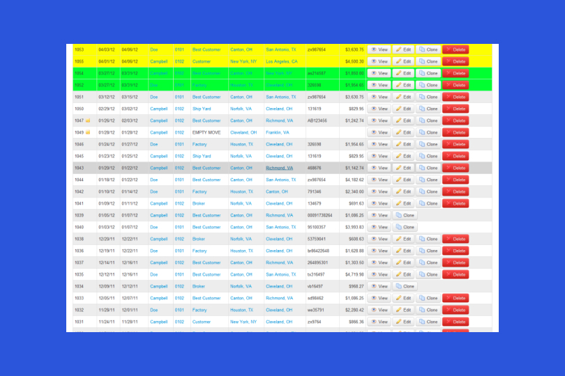 can the axon trucking software give you truck gps