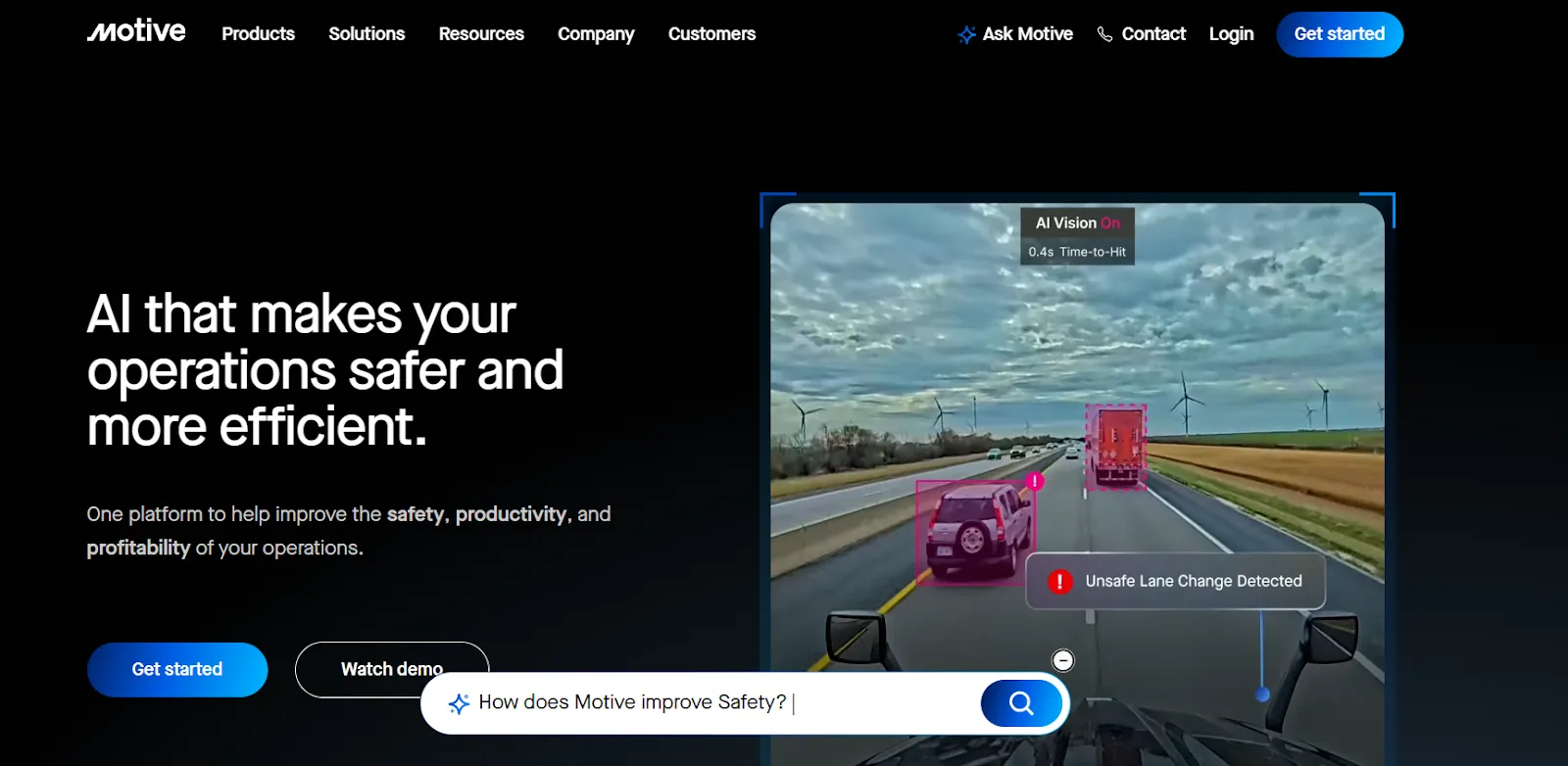 Motive fleet management software